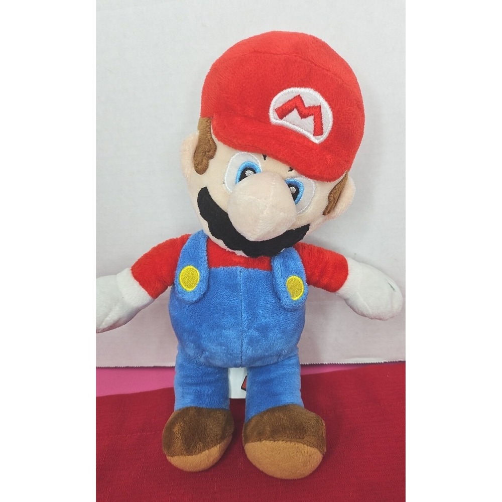 Nintendo Super Mario Bros Mario Plush Doll‎ 10 Inch 2018 - Picture 2 of 9